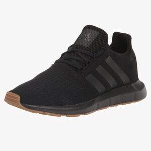 Adidas Men's Black  Swift Run Sneakers